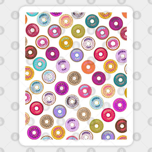 Doughnut Pattern Magnet by ACircusofLight